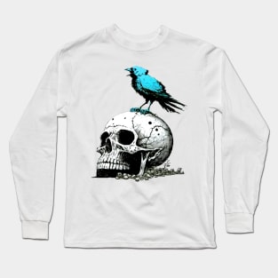 The Blue Bird Social Media is Dead to Me, No. 1 Long Sleeve T-Shirt